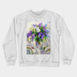 Bouquet of lilac Crewneck Sweatshirt